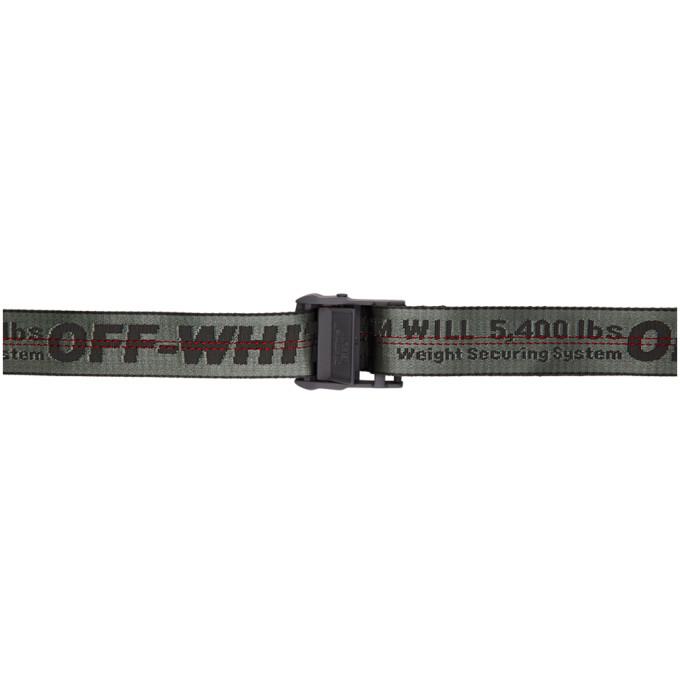 Off-white Grey Classic Industrial Belt | ModeSens