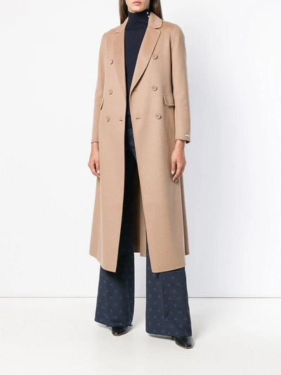 Shop Max Mara Long Buttoned Coat