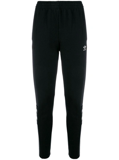 Shop Adidas Originals Adidas Logo Track Pants - Black