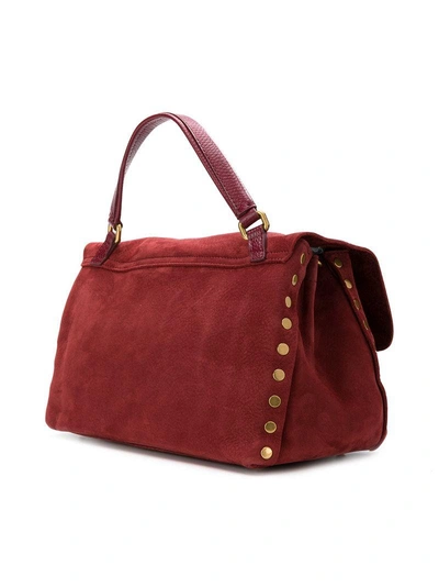Shop Zanellato Postina Shoulder Bag - Red