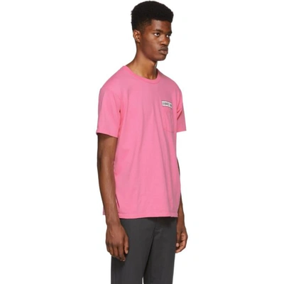Shop Bianca Chandon Pink Tom Bianchi Edition Adult Line Pocket T-shirt