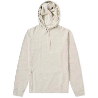 Shop Folk Rivet Popover Hoody In Neutrals