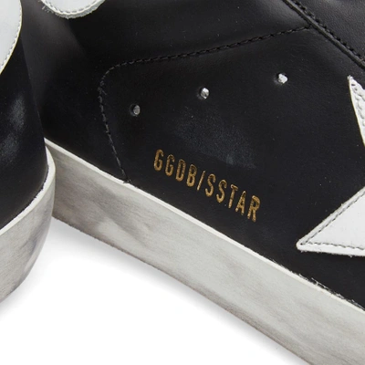 Shop Golden Goose Deluxe Brand Superstar Leather Sneaker In Black