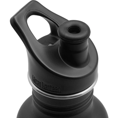 Shop Klean Kanteen Classic Single Wall Sport 3.0 Bottle In Black