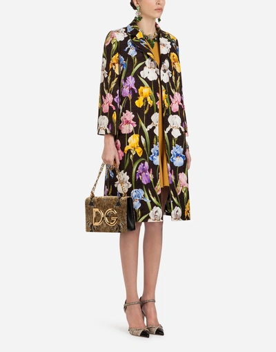 Shop Dolce & Gabbana Brocade Coat
