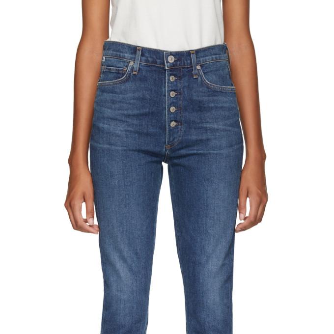 citizens of humanity olivia exposed fly jeans