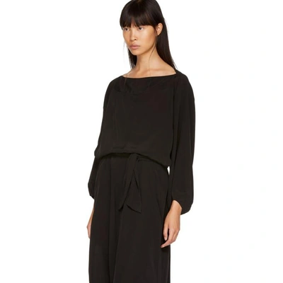 Shop Isabel Marant Étoile Isabel Marant Etoile Black Lisa Dress In 01bk Black