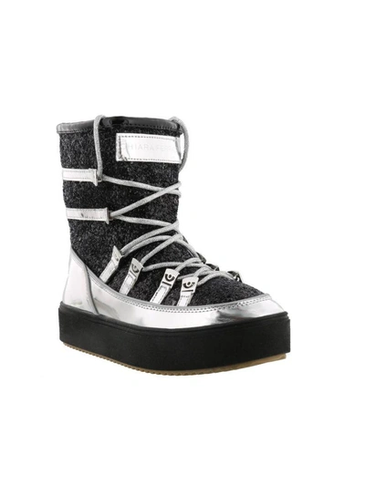 Shop Chiara Ferragni Snowboots In Black