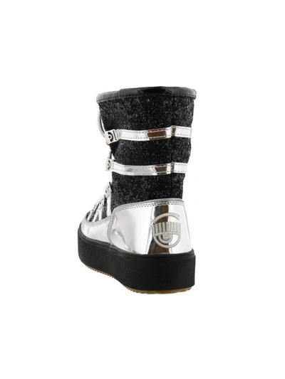 Shop Chiara Ferragni Snowboots In Black