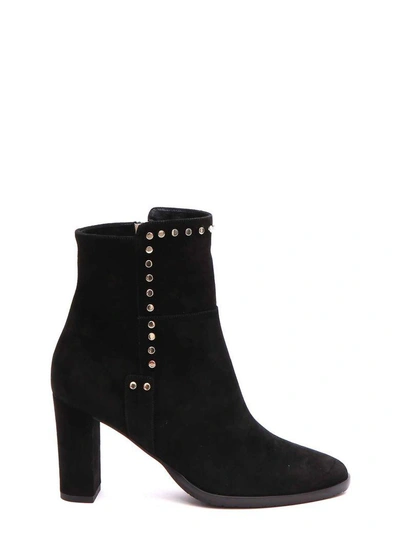 Shop Jimmy Choo Harlow Booties In Nero