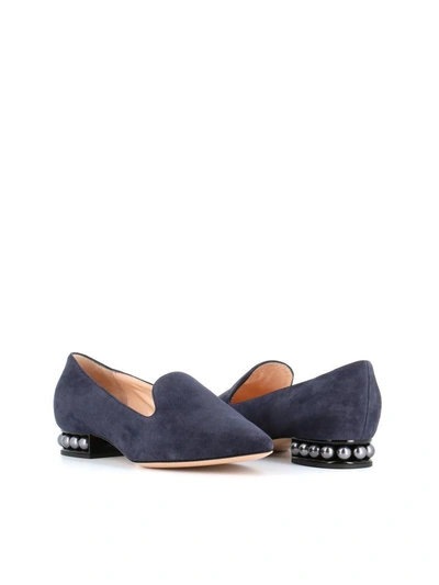 Shop Nicholas Kirkwood Loafer "casati" In Blue