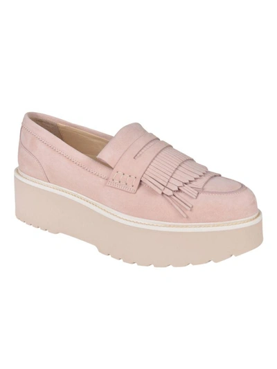 Shop Hogan Flat Shoes In Pink