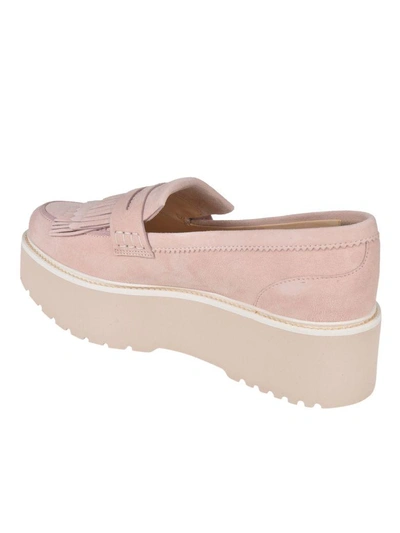 Shop Hogan Flat Shoes In Pink