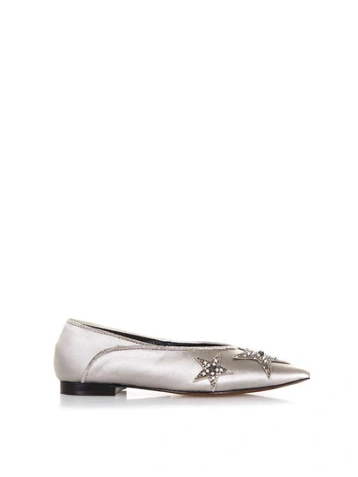 Shop Lola Cruz Palmito Satin Slippers In Nude