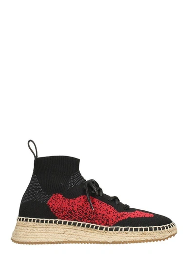 Shop Alexander Wang Dakota Espadrillas Sneakers In Black