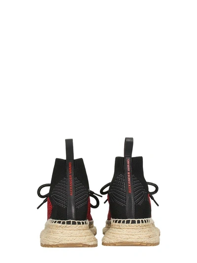 Shop Alexander Wang Dakota Espadrillas Sneakers In Black