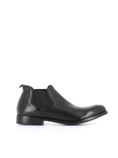 Shop Alberto Fasciani Chelsea Boot Perla 37048 In Black