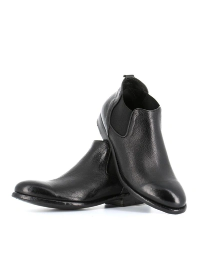 Shop Alberto Fasciani Chelsea Boot Perla 37048 In Black