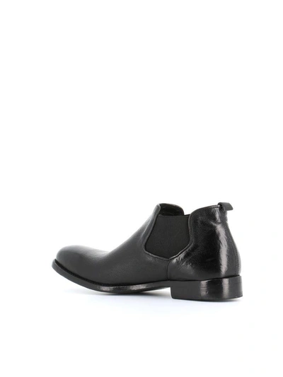 Shop Alberto Fasciani Chelsea Boot Perla 37048 In Black