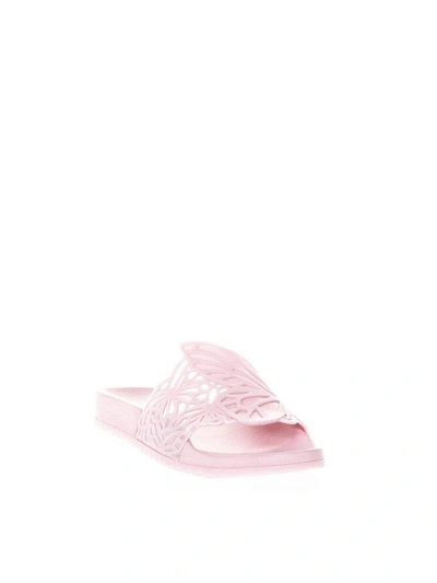 Shop Sophia Webster Butterfly Lia Pink Slipper
