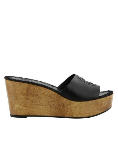 Shop Tory Burch Wedge Patty In Perfect Black
