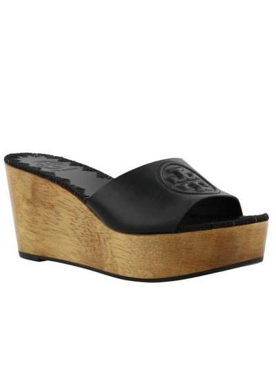 Shop Tory Burch Wedge Patty In Perfect Black