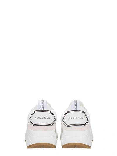 Shop Buscemi Ventura Low-top Runner Sneakers In White