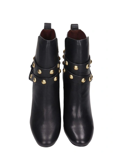 Shop See By Chloé Janis Ankle Boots In Black