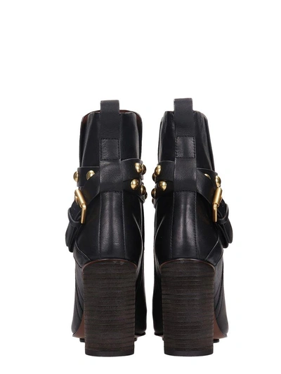 Shop See By Chloé Janis Ankle Boots In Black