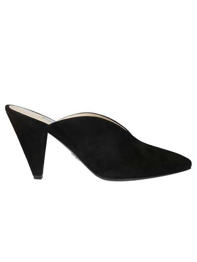 Shop Prada Pointed Toe Mules