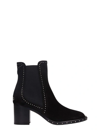 Shop Jimmy Choo Merril Heeled Boots In Black