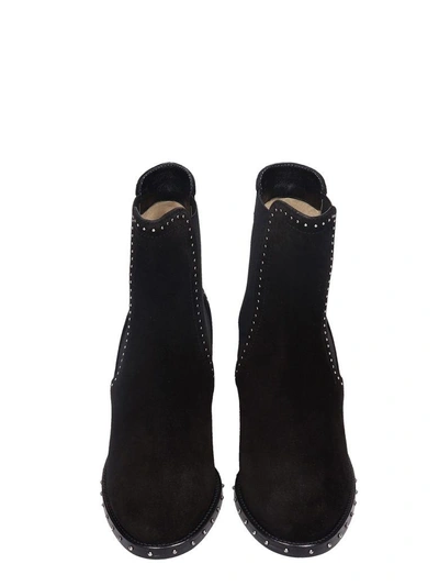 Shop Jimmy Choo Merril Heeled Boots In Black