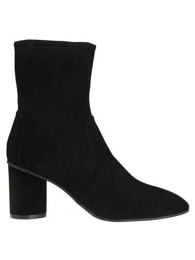 Shop Stuart Weitzman Margot Boots In Black