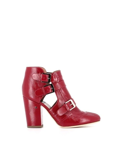 Shop Laurence Dacade Ankle Boot Sheena In Red