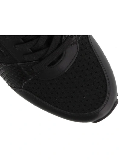 Shop Michael Kors Billie Sneakers In Black