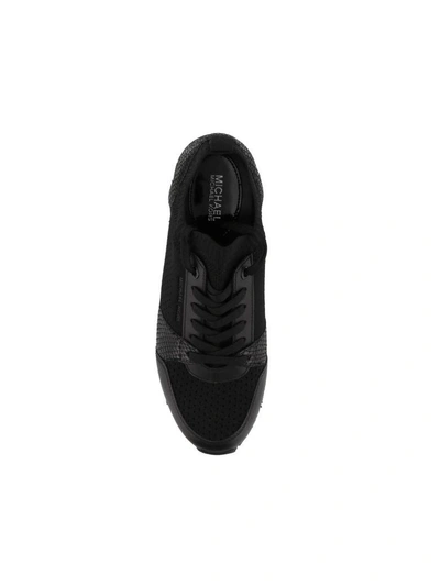 Shop Michael Kors Billie Sneakers In Black
