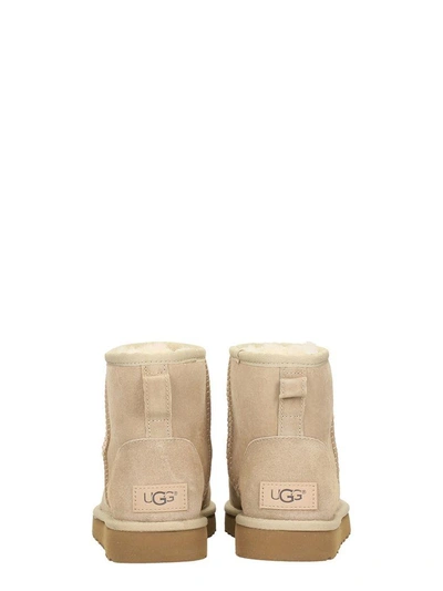 Shop Ugg Mini Classic Ii Boots In Beige