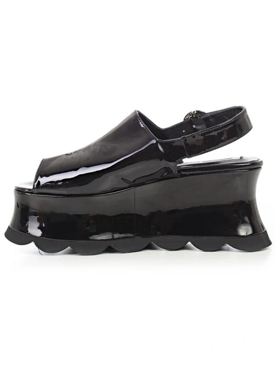 Shop Mcq By Alexander Mcqueen Mcq Alexander Mcqueen High Platform Sandals In Black