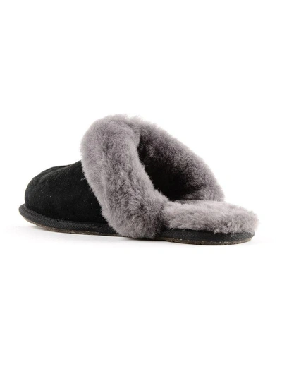 Shop Ugg Scuffette Ii Slippers In Black/grey