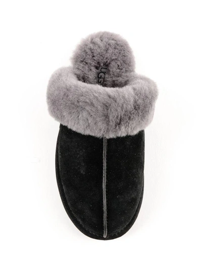 Shop Ugg Scuffette Ii Slippers In Black/grey