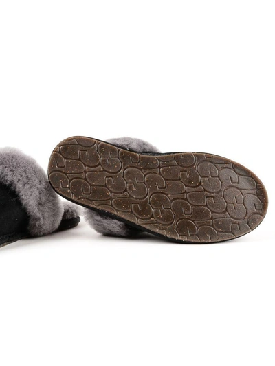 Shop Ugg Scuffette Ii Slippers In Black/grey