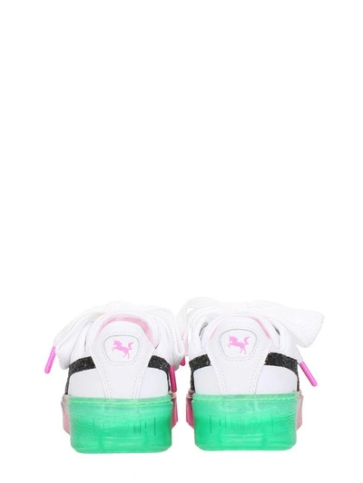 Shop Sophia Webster X Puma Platform Candy Sneakers In White