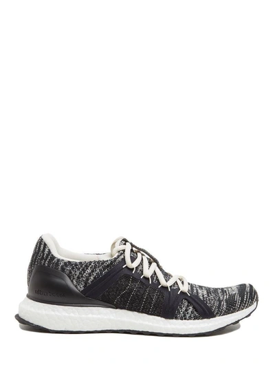 Shop Adidas By Stella Mccartney Ultra Boost Mesh Parley Shoes In Black & White