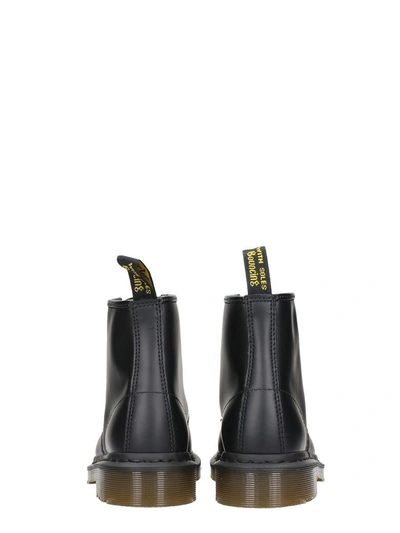 Shop Dr. Martens' 6 Eye Black Leather Boots