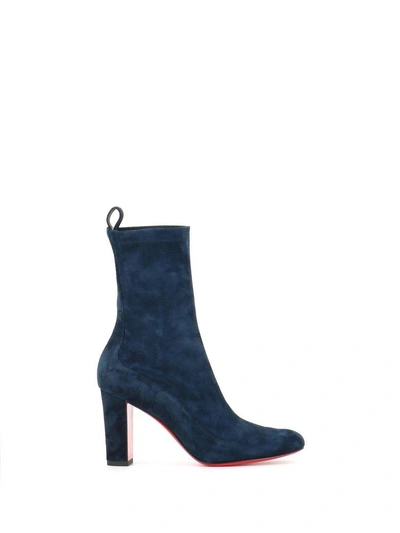 Shop Christian Louboutin Boots Gena Bootie In Blue