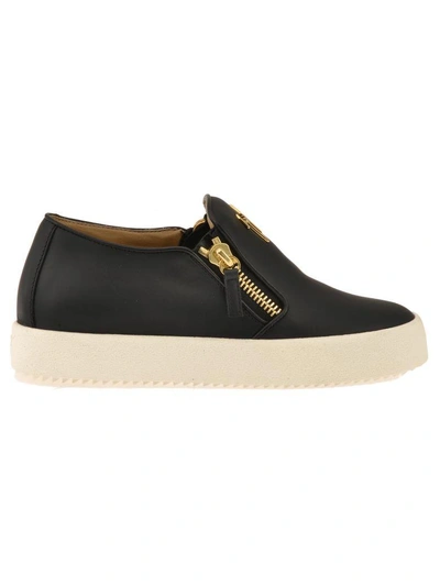 Shop Giuseppe Zanotti Nicki Sneaker In Black