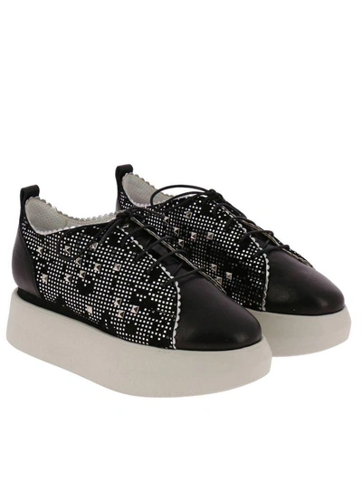 Shop Alberto Guardiani Sneakers Shoes Women Guardiani In Black