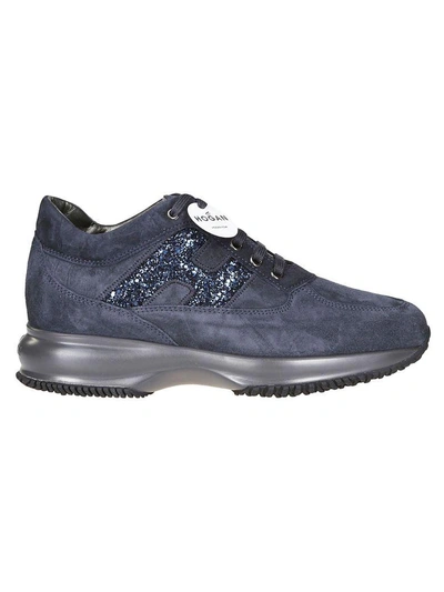 Shop Hogan Interactive Sneakers In Blue