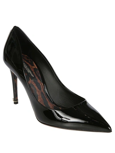 Shop Dolce & Gabbana Kate Pumps In Black