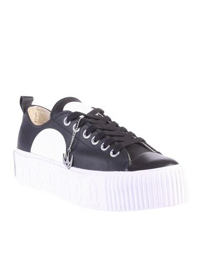 Shop Mcq By Alexander Mcqueen Black Low Top Sneakers